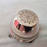 Tea strainer, solid silver, neck brace