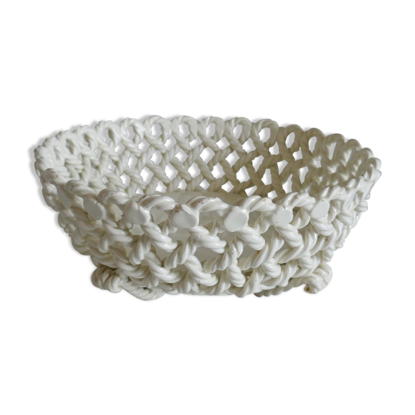Coupe en céramique tressée
