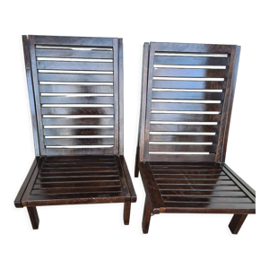 Paire fauteuils - terrasse