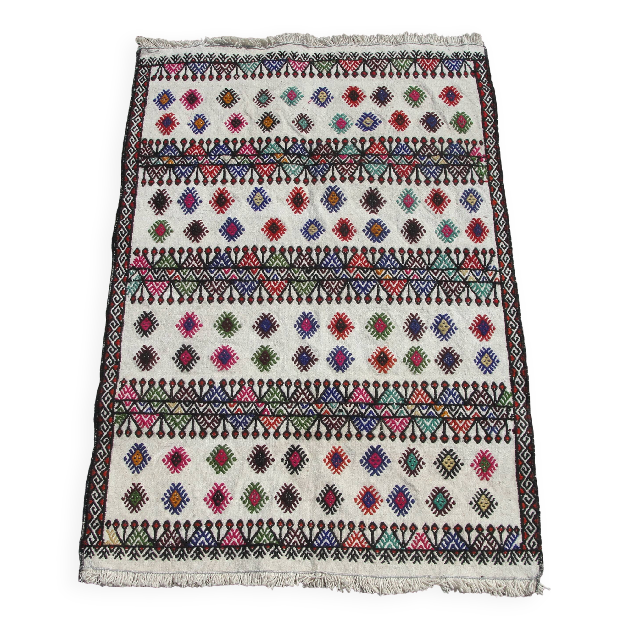 Small Cotton Doormat kilim rugs