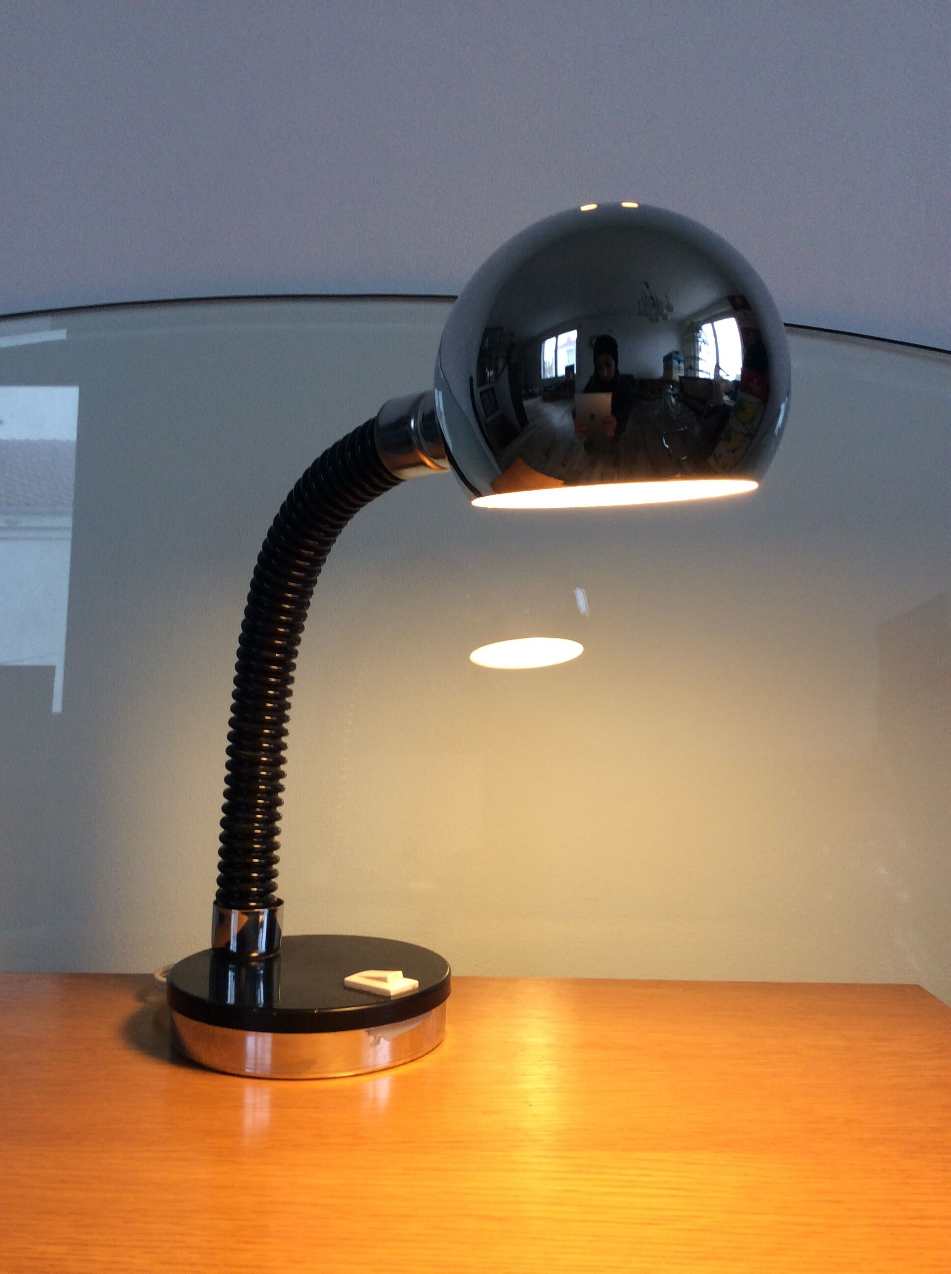 Lampe Eye ball des années 70
