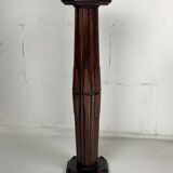 Dutch Art Deco Amsterdam School pedestal or plant stand, 1920s