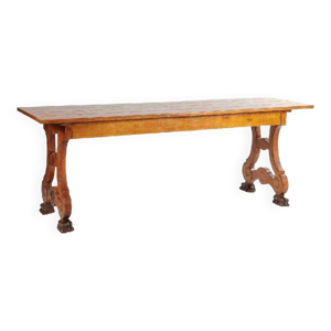 table de ferme en chêne - 1930