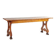 Table de ferme en chêne massif à pattes de lions - Période Art Déco vers 1930