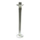 Grand bougeoir Murano transparent ancien