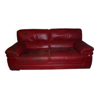 Leather sofa