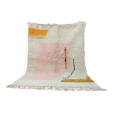 Grand tapis en laine marocain 2.5 x 1.5 m