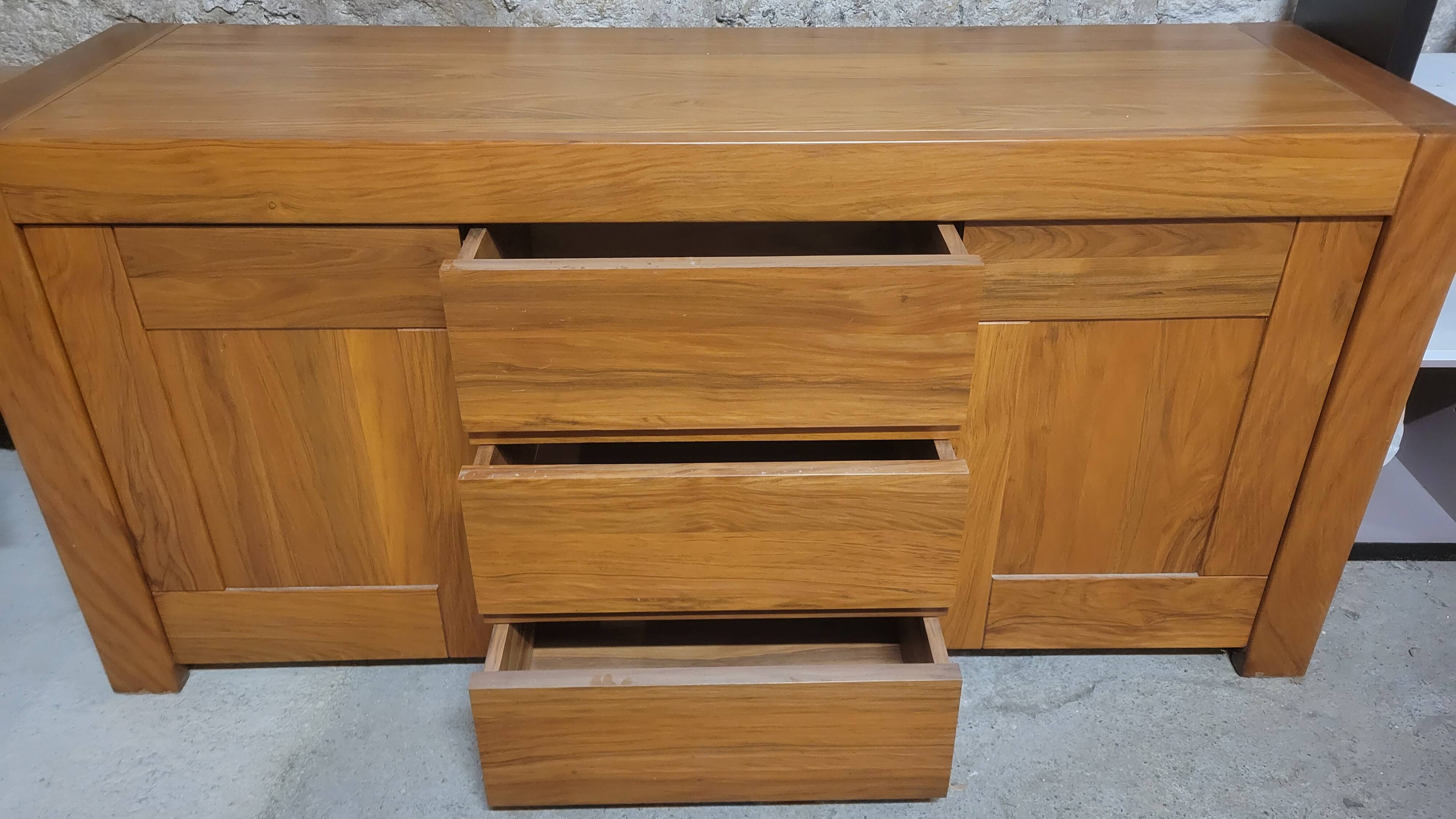 Solid wood buffet