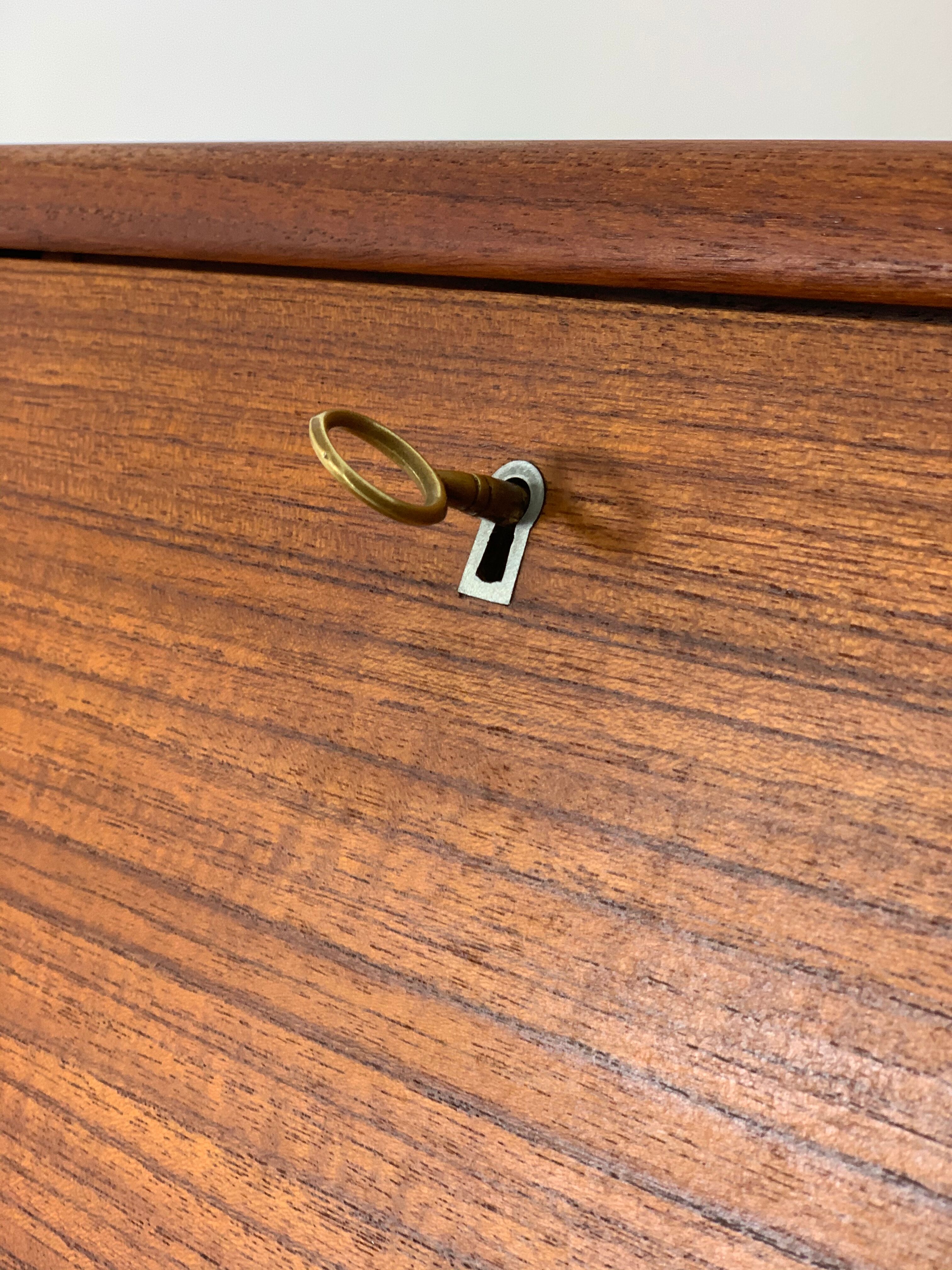 Teak desk by Ib Kofod-Larsen 1960s