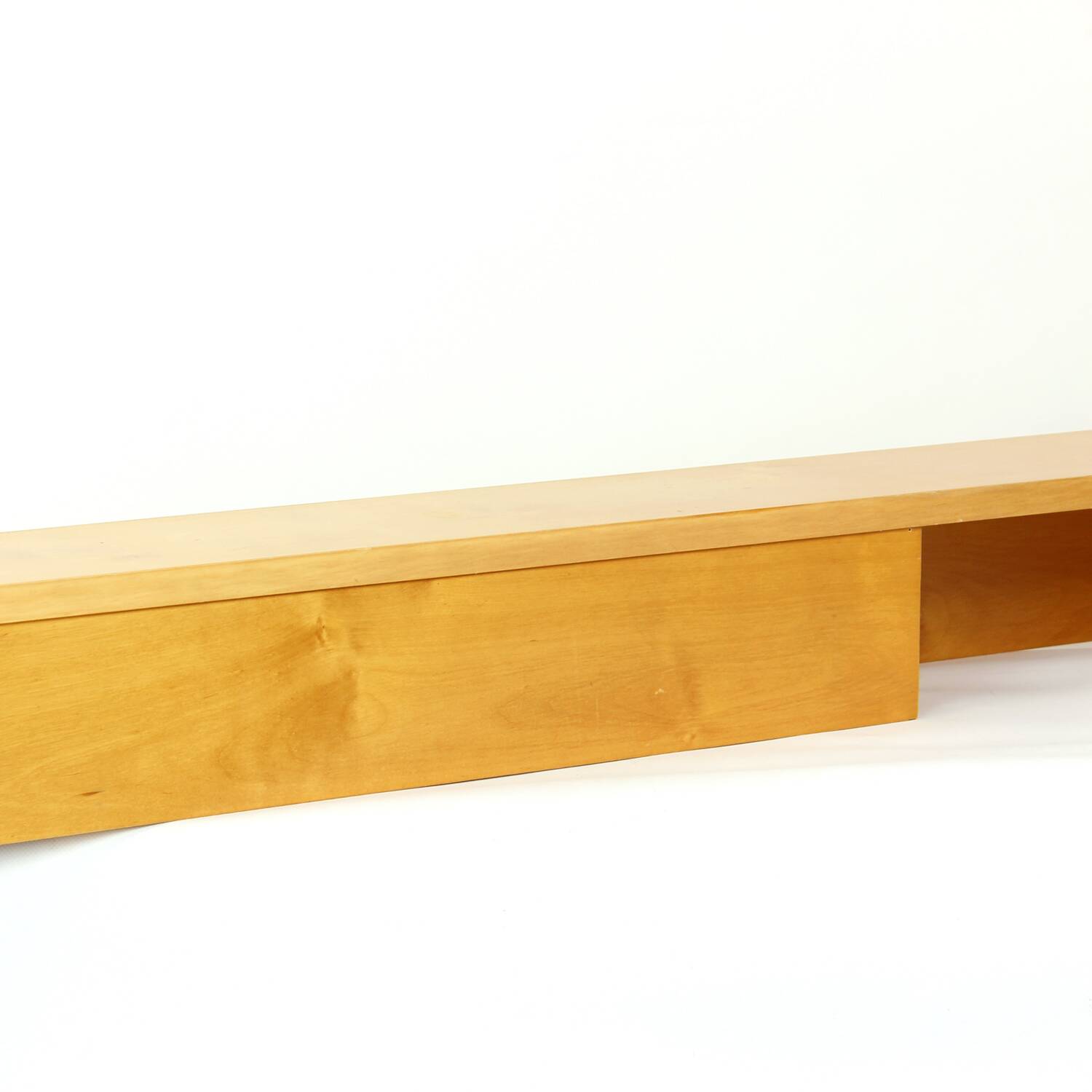 Floating Shelf In Birch By Up Zavody, Czechoslovakia 1986