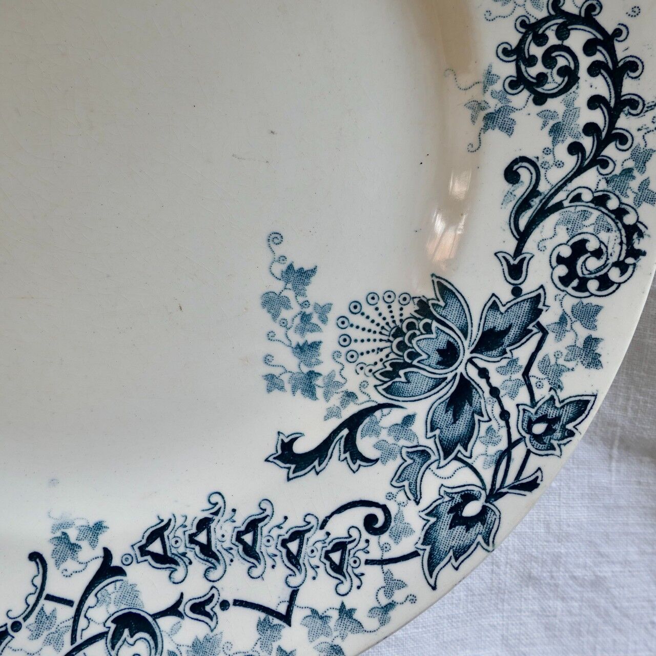 Set of three ironstone dishes