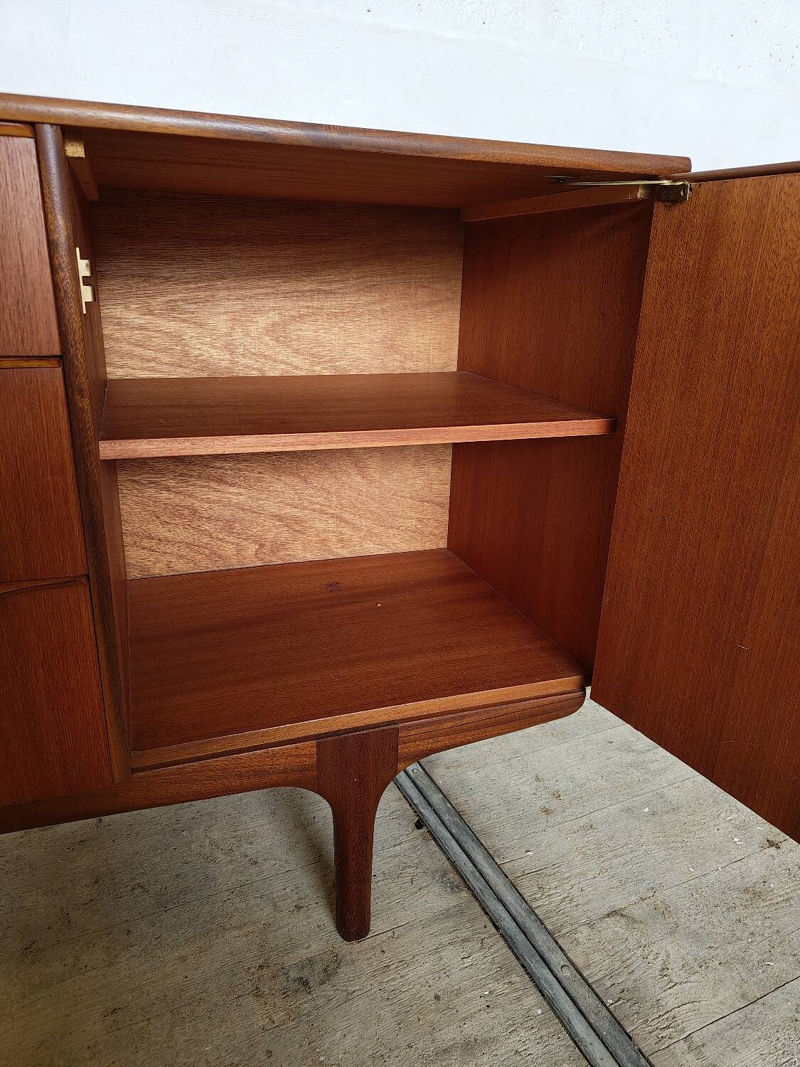 Scandinavian style teak sideboard from the 60s