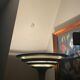 Lampadaire art-déco en métal