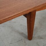 Teak lowboard, Danish design, 1970s, made in Denmark