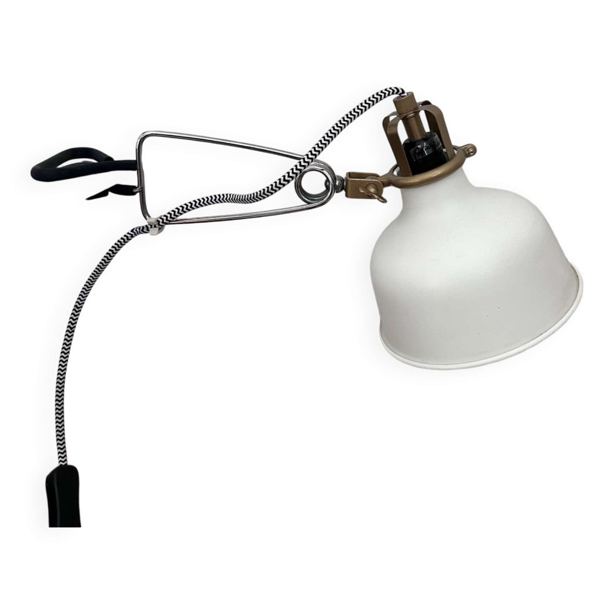 Clamp-on workshop lamp