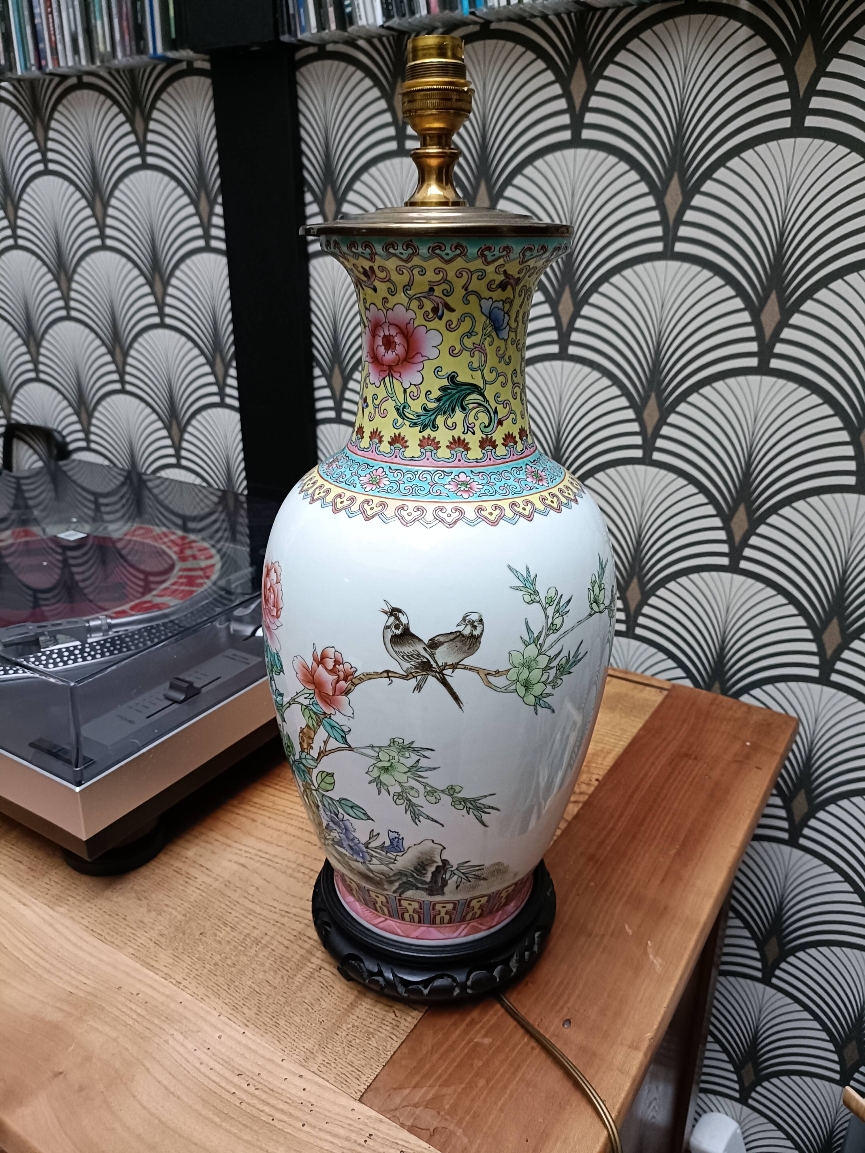 Porcelain lamp foot from China