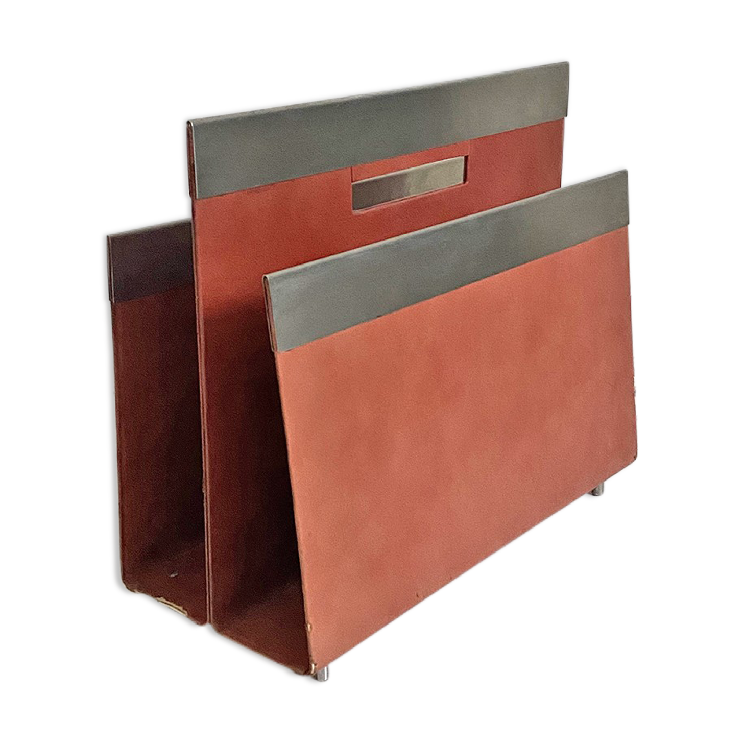Vintage magazine holder 70's