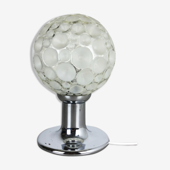 Modernist sputnik chromed table light, Germany, 1970s