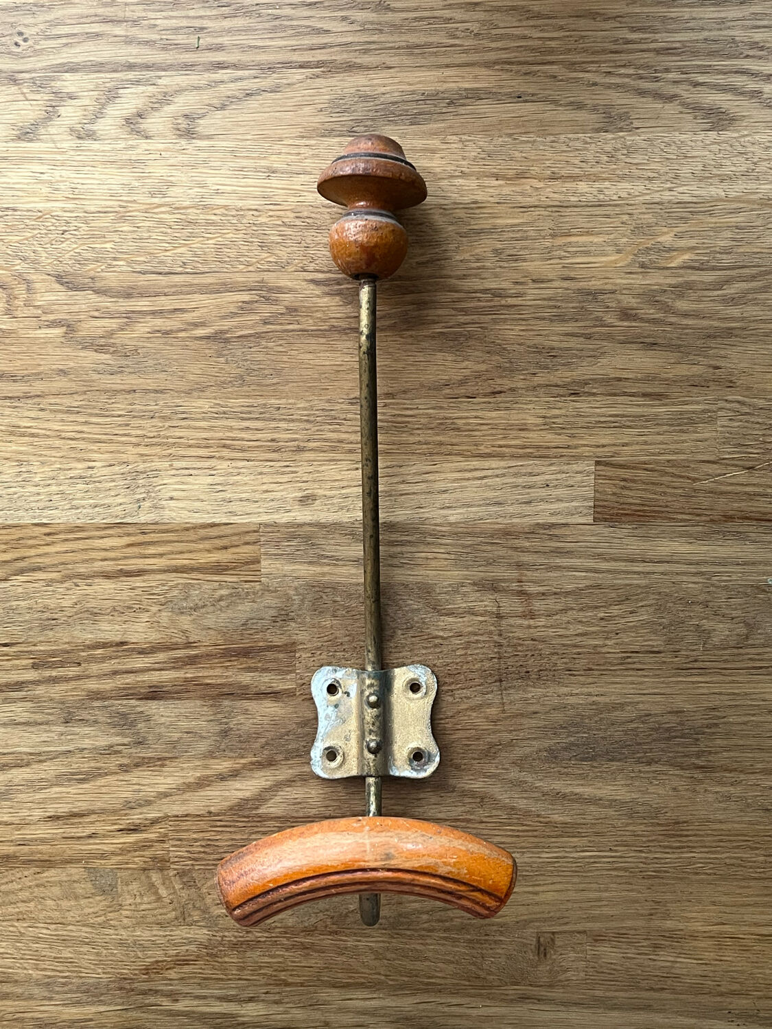 Old wooden hook