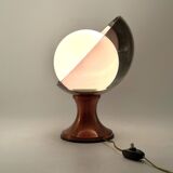Space Age Tulip Lamp with Lucite and Opaline Glass Lampshade, 1970s