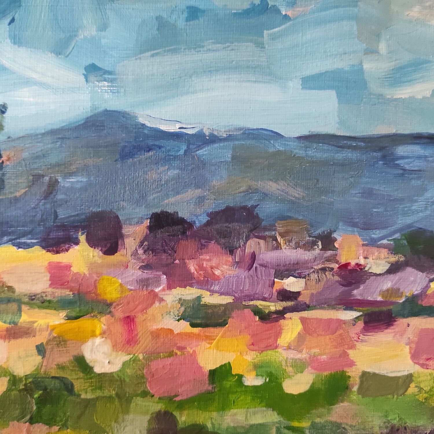 Painting: Mont Ventoux