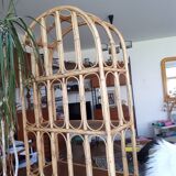 Furniture shelves rattan 60s