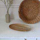 Oval dish, Stoneware Village