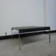 Square coffee table with black stone top, 1970s