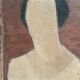Original Swedish Oil On Canvas – “Portrait” By Fred – Dated 51