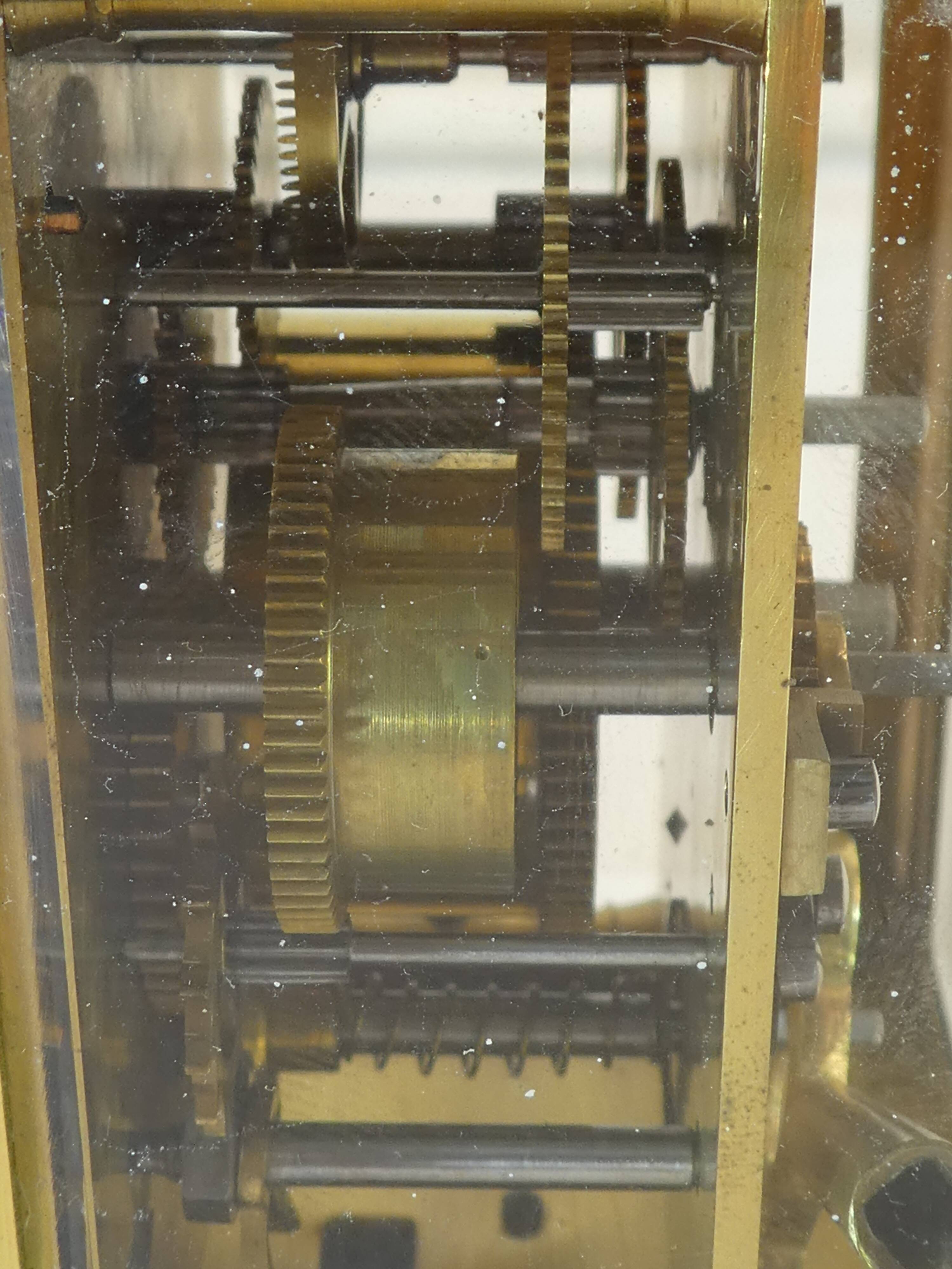 Officer's clock with functioning bell
