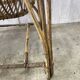 Vintage rattan armchair