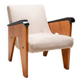 Mid-century Czech armchairs, 1950s