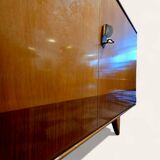 Teak and rosewood enfilade "Jules Perrenoud"