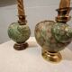 Shell candelabra, 1980s, set of 2