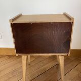 Bedside table compass legs