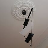 Geometric suspension pendant by Mario Botta for Artemide