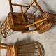 Lot of 05 Baumann chairs model Tacoma Western vintage 1970s