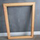 Large old gilded wooden frame