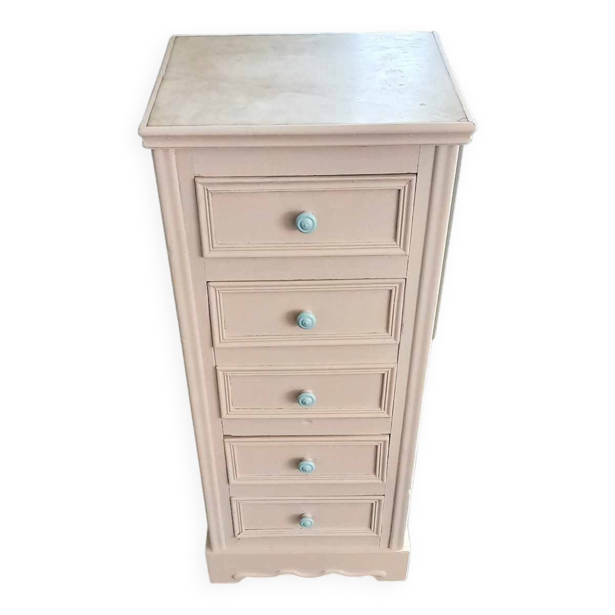 Refurbished vintage chiffonier, chest of drawers