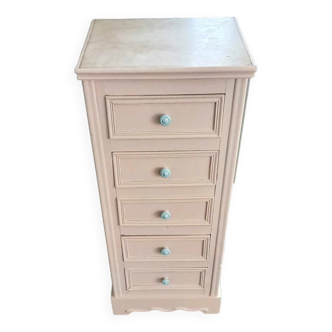 Refurbished vintage chiffonier, chest of drawers