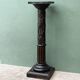 Napoleon 3 carved wooden column oak leaves