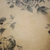 Ensemble dépareillé vintage fleuris bleus