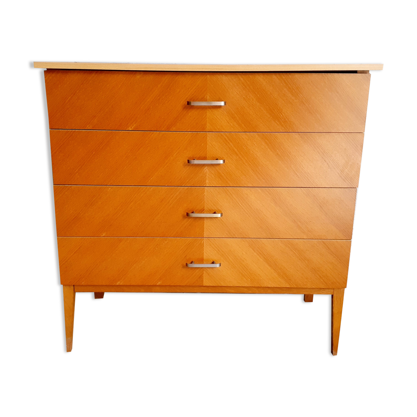 Commode vintage années 50 60 en bois