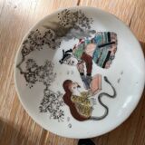 Japanese-decorated teacup