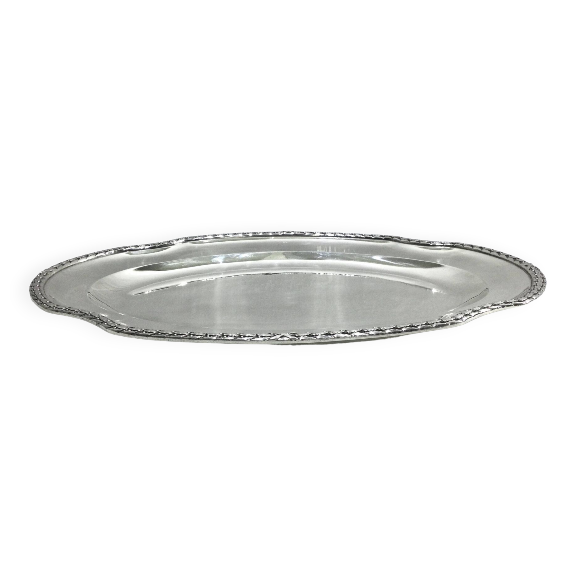 Victor Boivin - Plat De Service en Argent