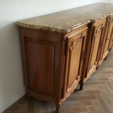Sideboard with marble