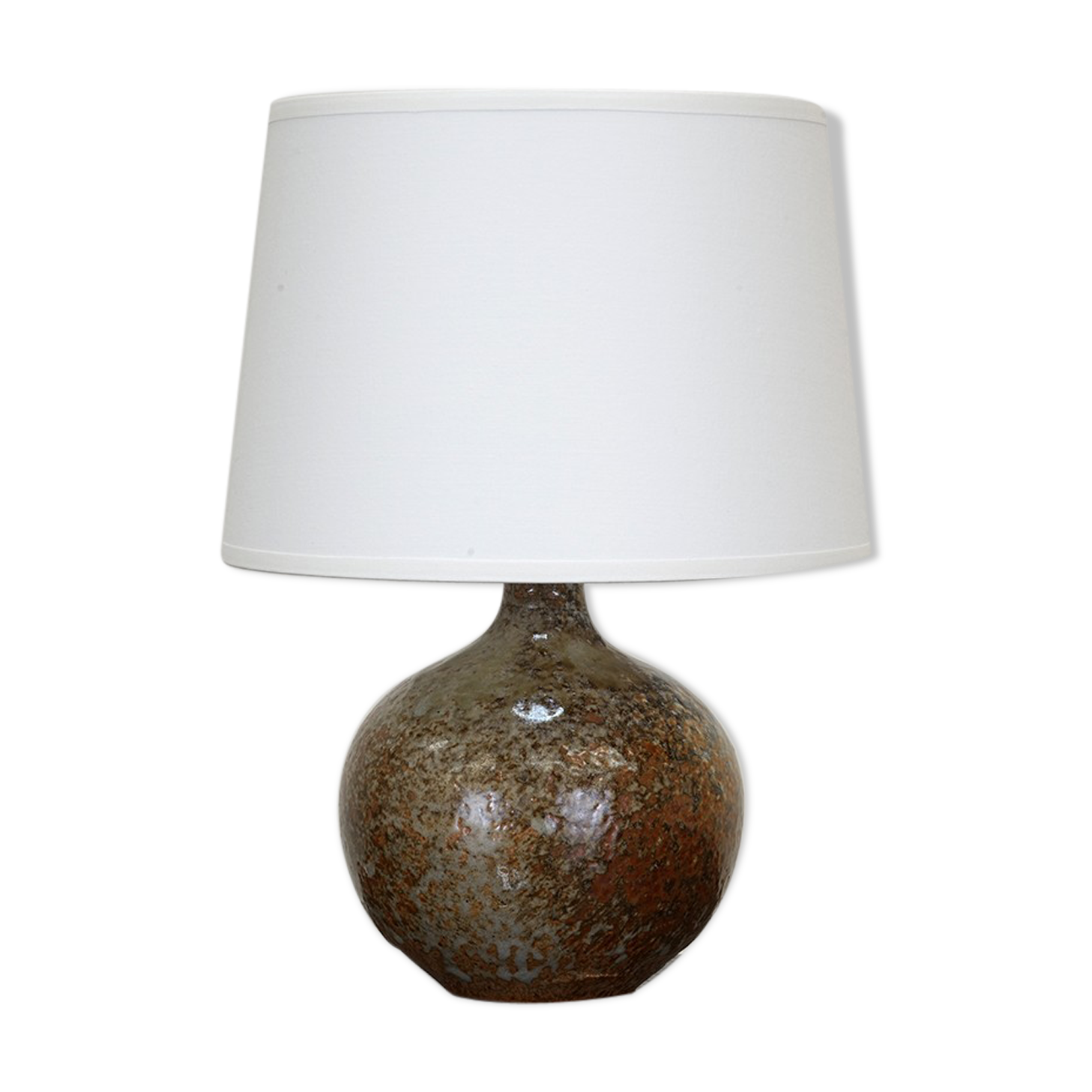 Jacky Coville ceramic lamp circa 1970