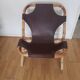 Rohe Noordworld 60s bamboo leather armchair