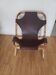 Rohe Noordworld 60s bamboo leather armchair