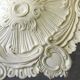 Rosette diamond in staff, 65x50cm